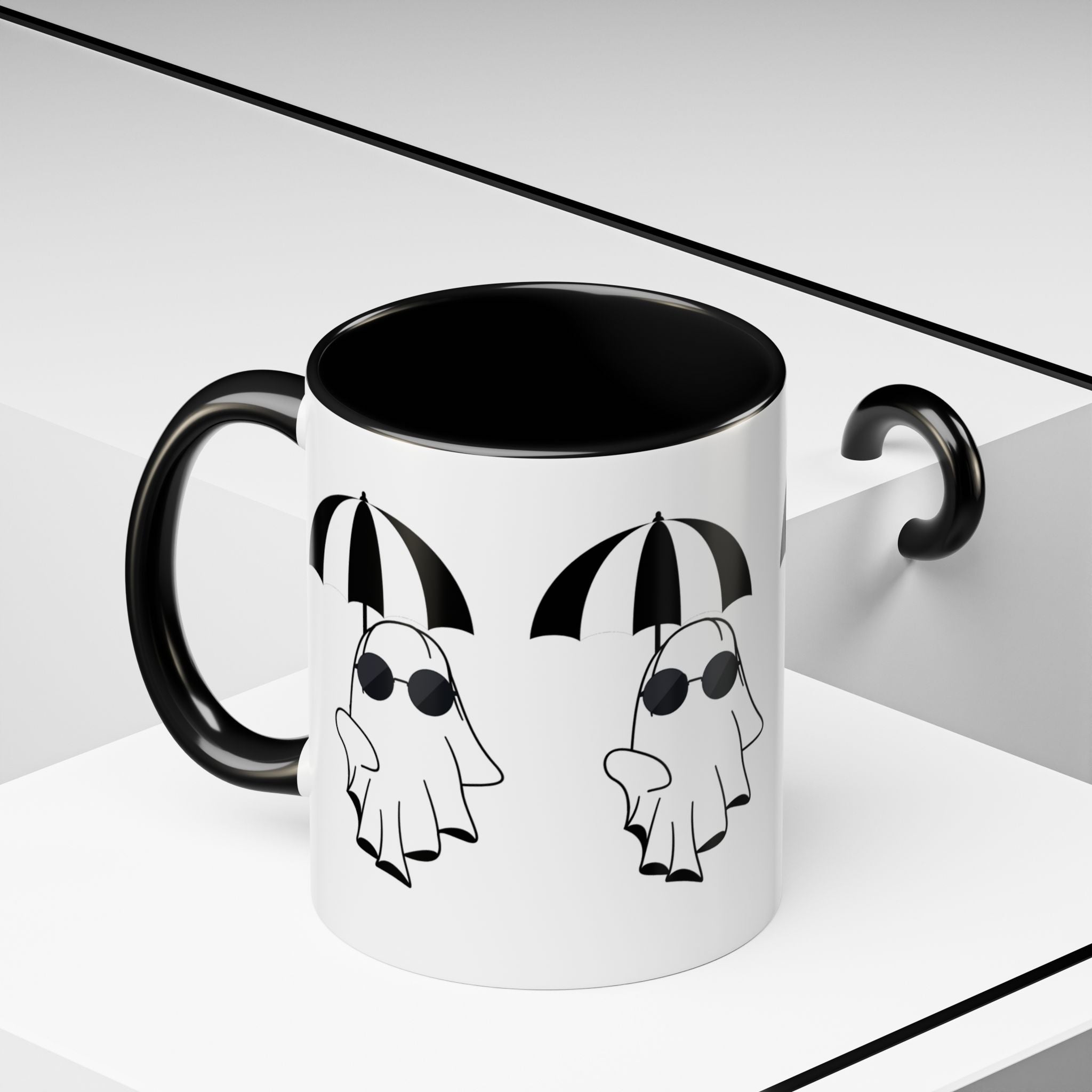 Boo Brew Ghost Coffee Cup 11oz ,Spooky Ghost Mug
