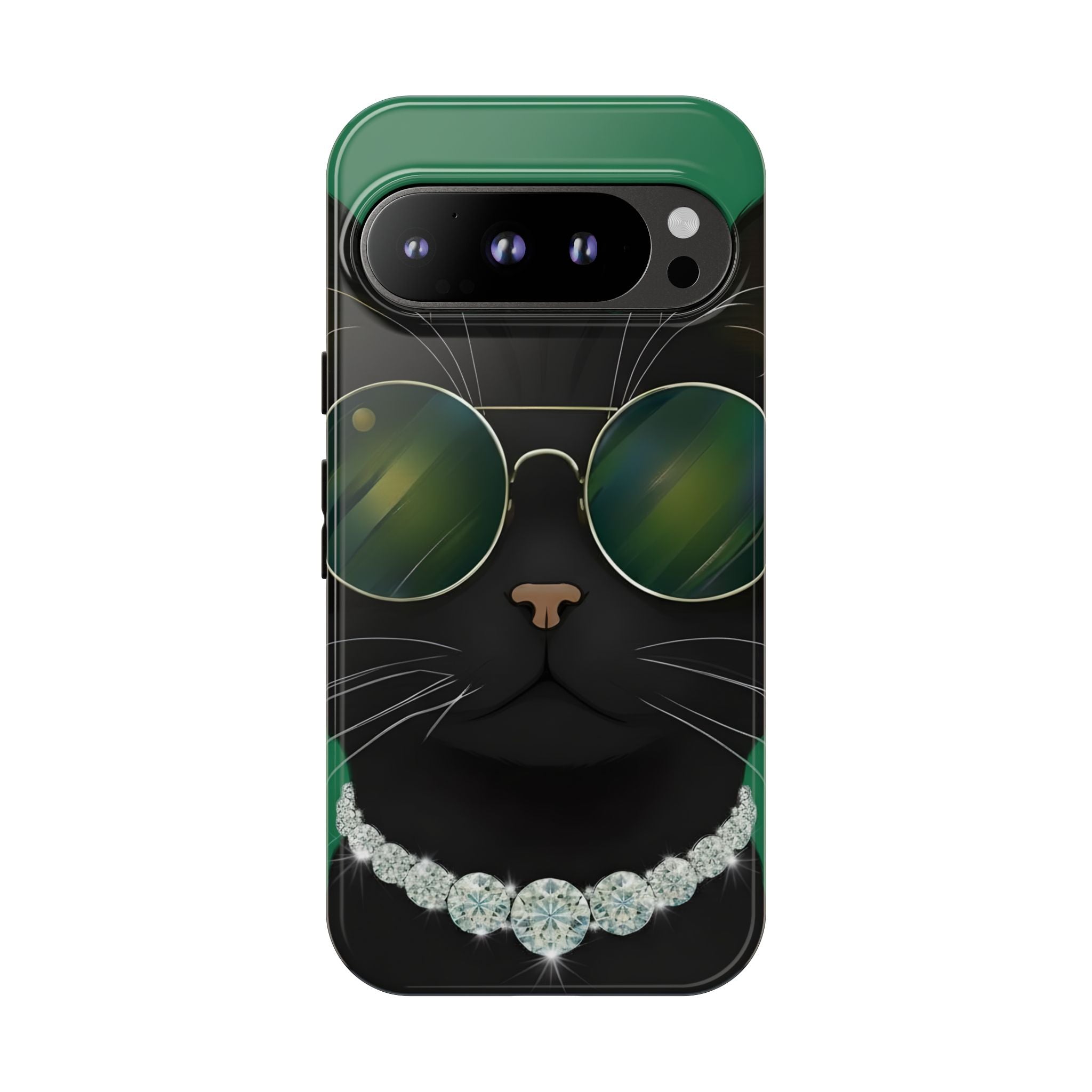 Purrlux Vibes - Glam Cat iPhone - Samsung Galaxy case