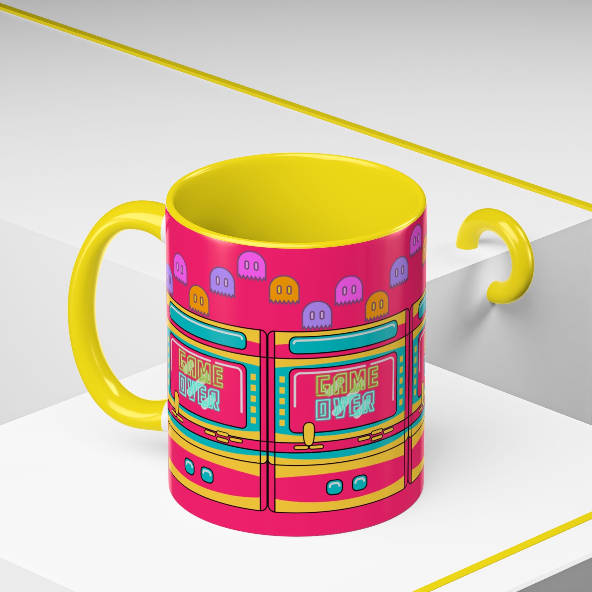 Retro Arcade Game Over Coffee Mug 11 oz