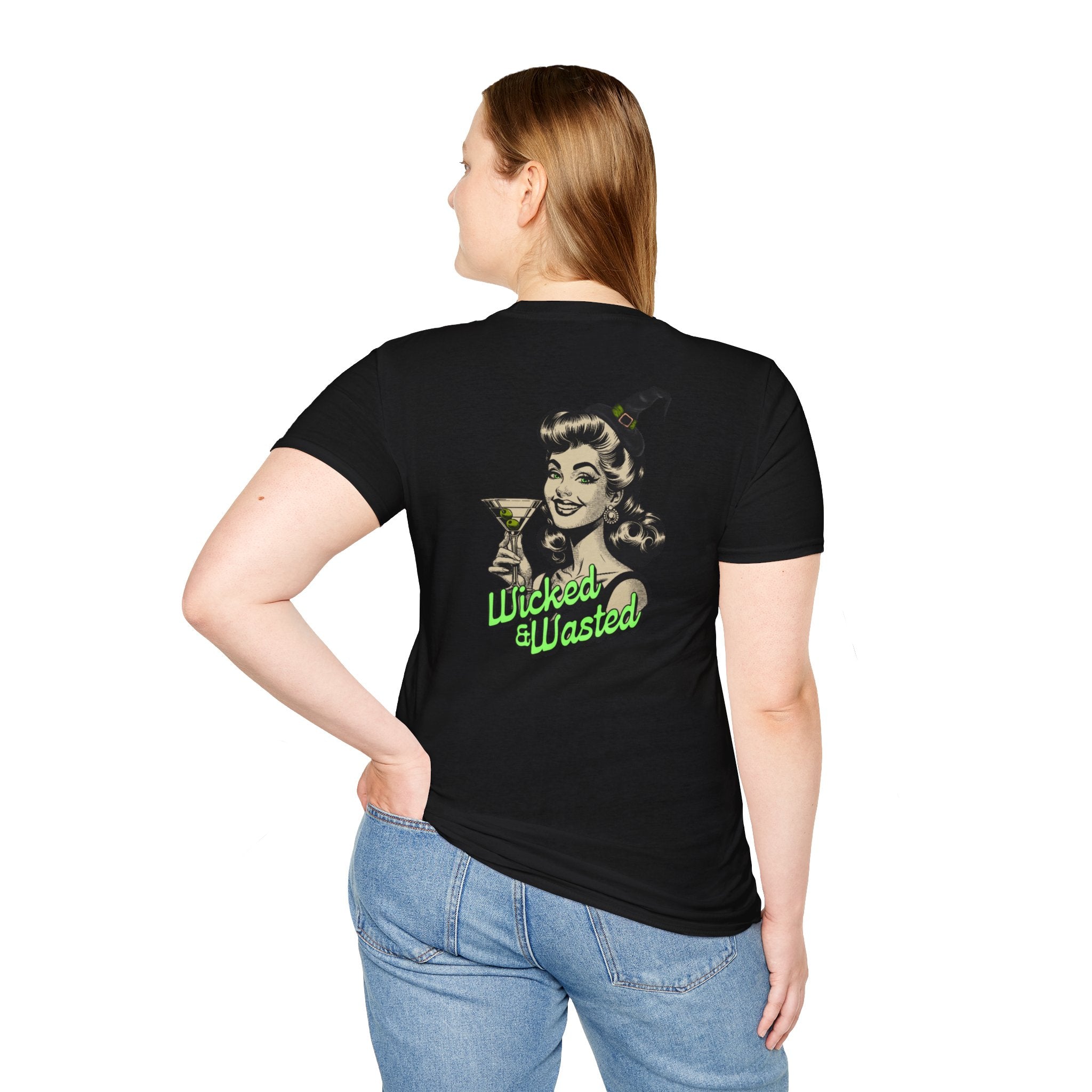 Martinis & Magic - Wicked and Wasted Unisex tshirt