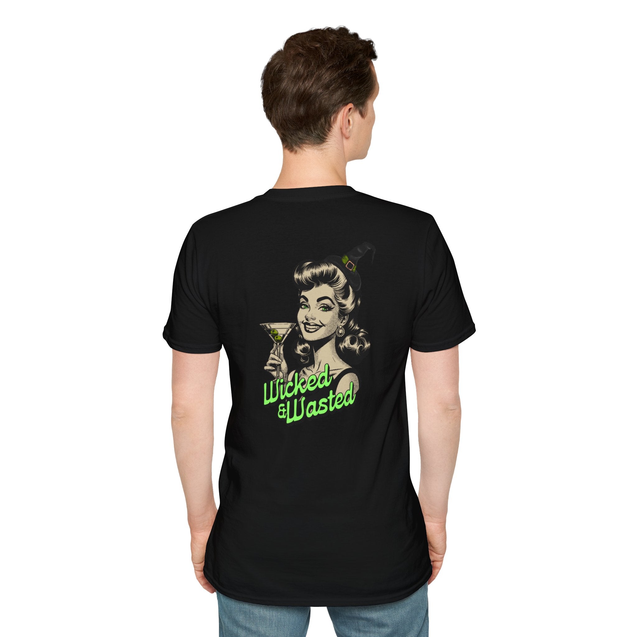 Martinis & Magic - Wicked and Wasted Unisex tshirt