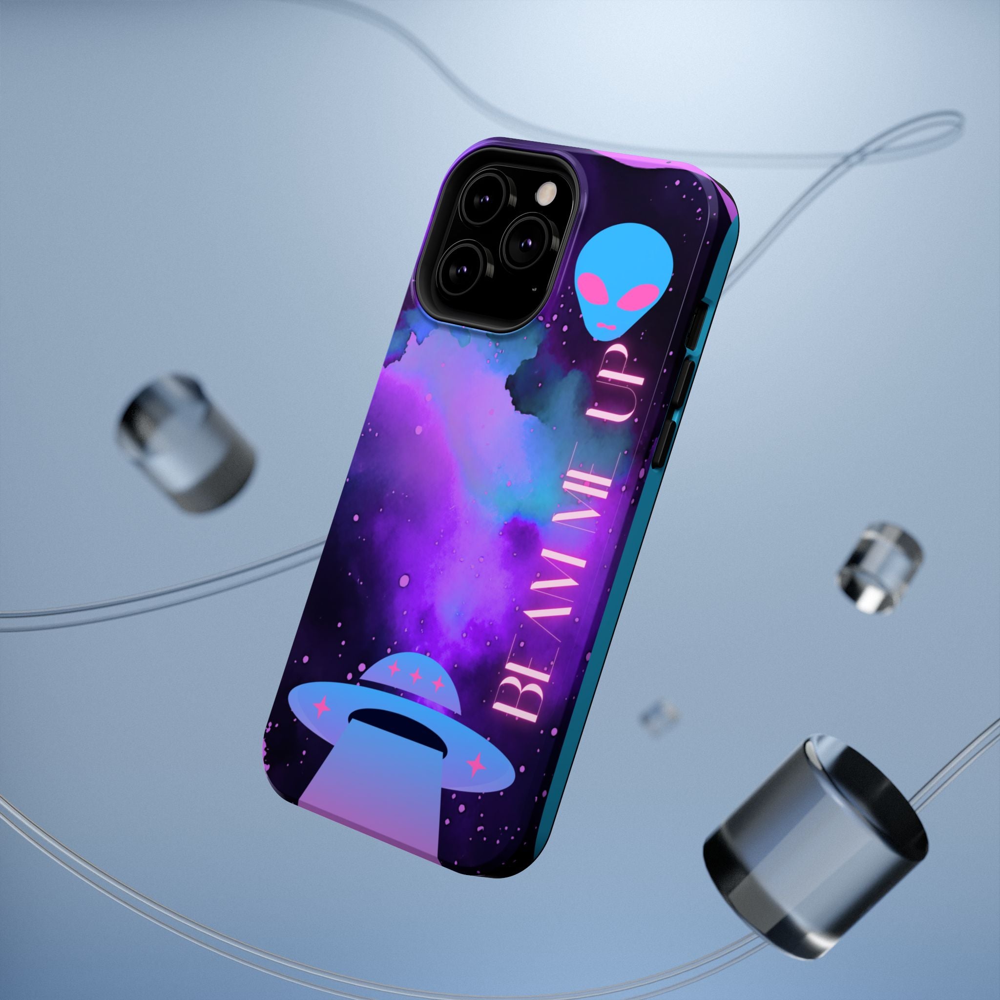 Beam Me Up Alien Phone Case