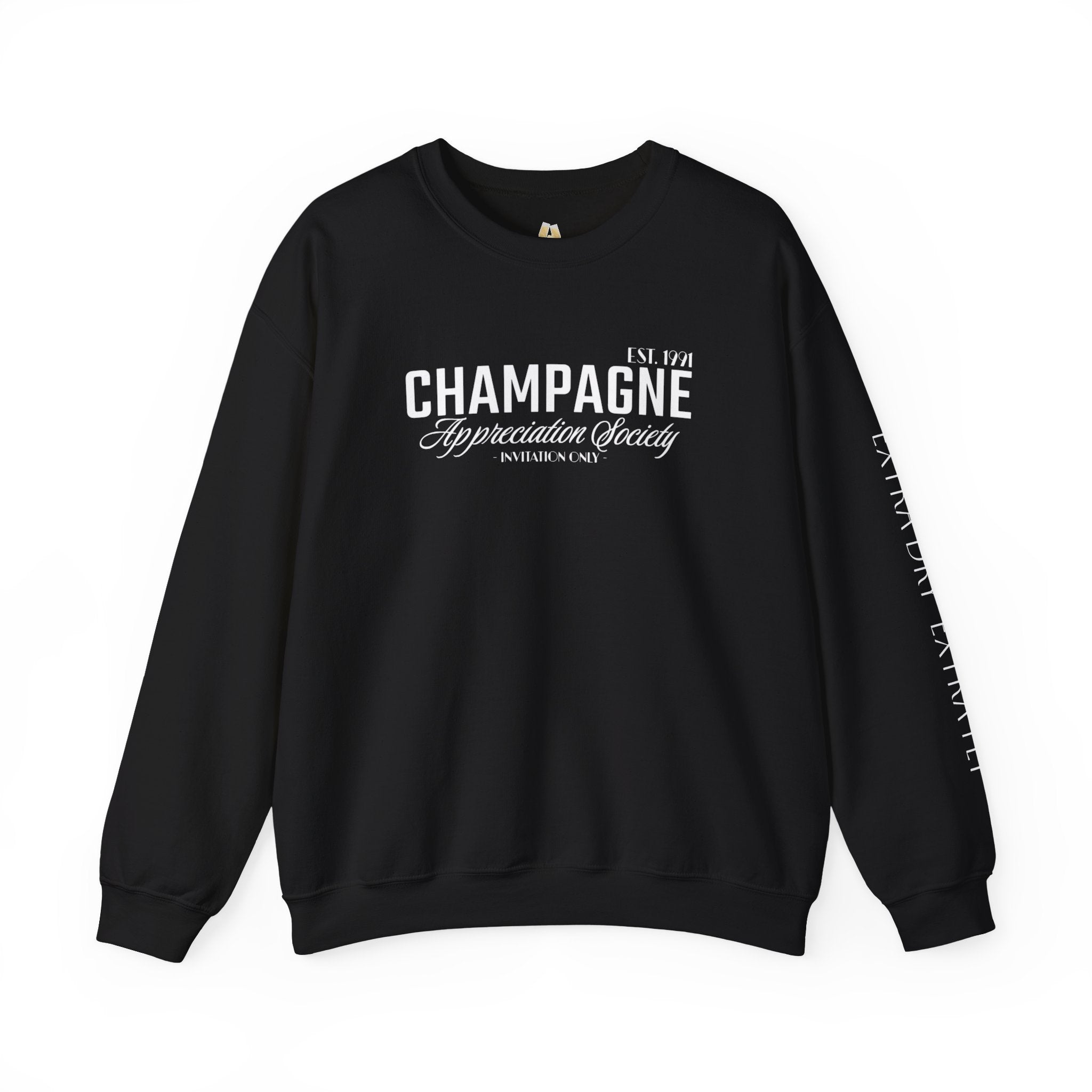 Champagne Appreciation Society Sweatshirt, Unisex - Comfy Polyblend