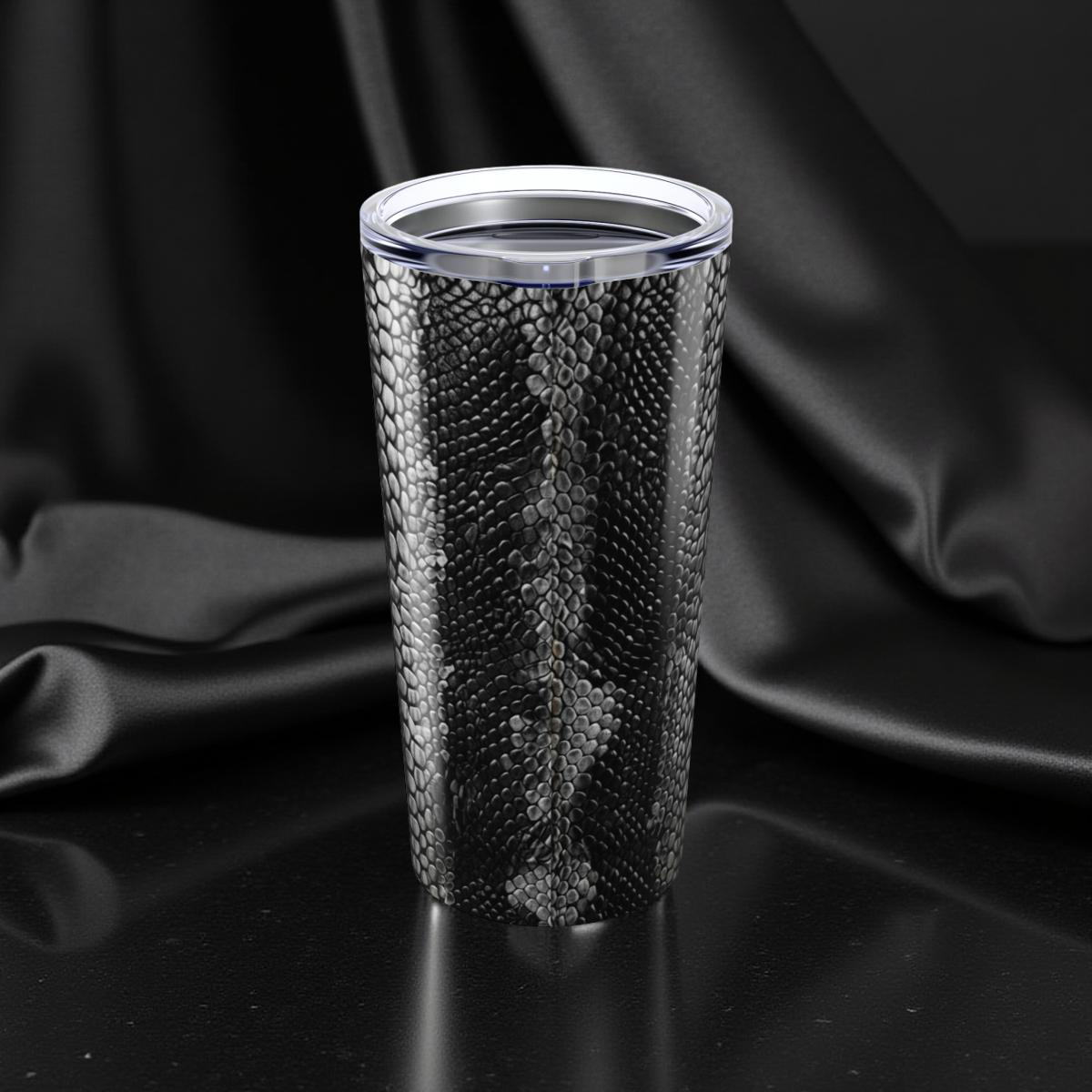 20oz Snake Skin Tumbler - Hiss & Sip