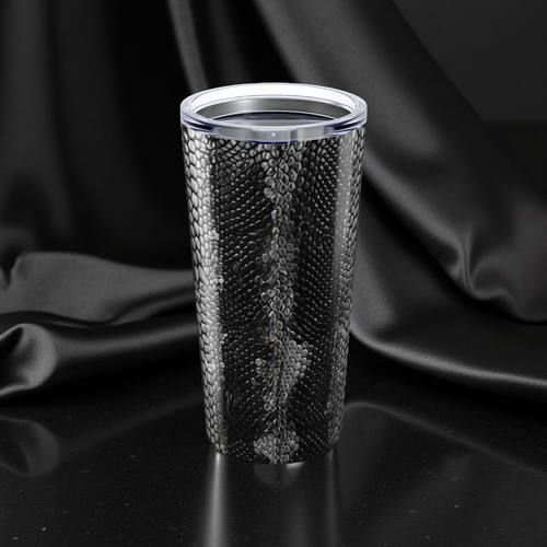 20oz Snake Skin Tumbler - Hiss & Sip