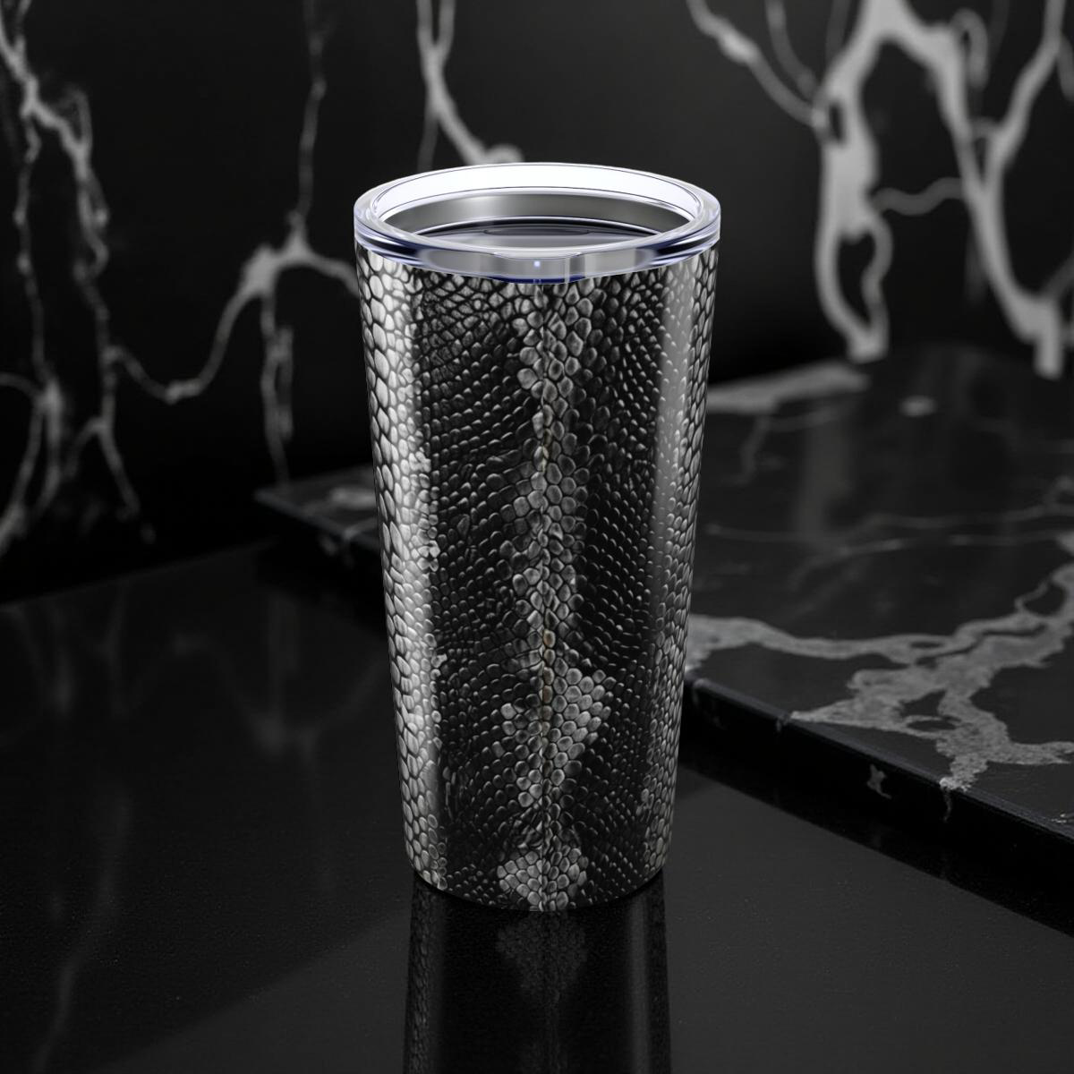 20oz Snake Skin Tumbler - Hiss & Sip
