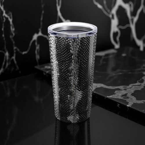 20oz Snake Skin Tumbler - Hiss & Sip