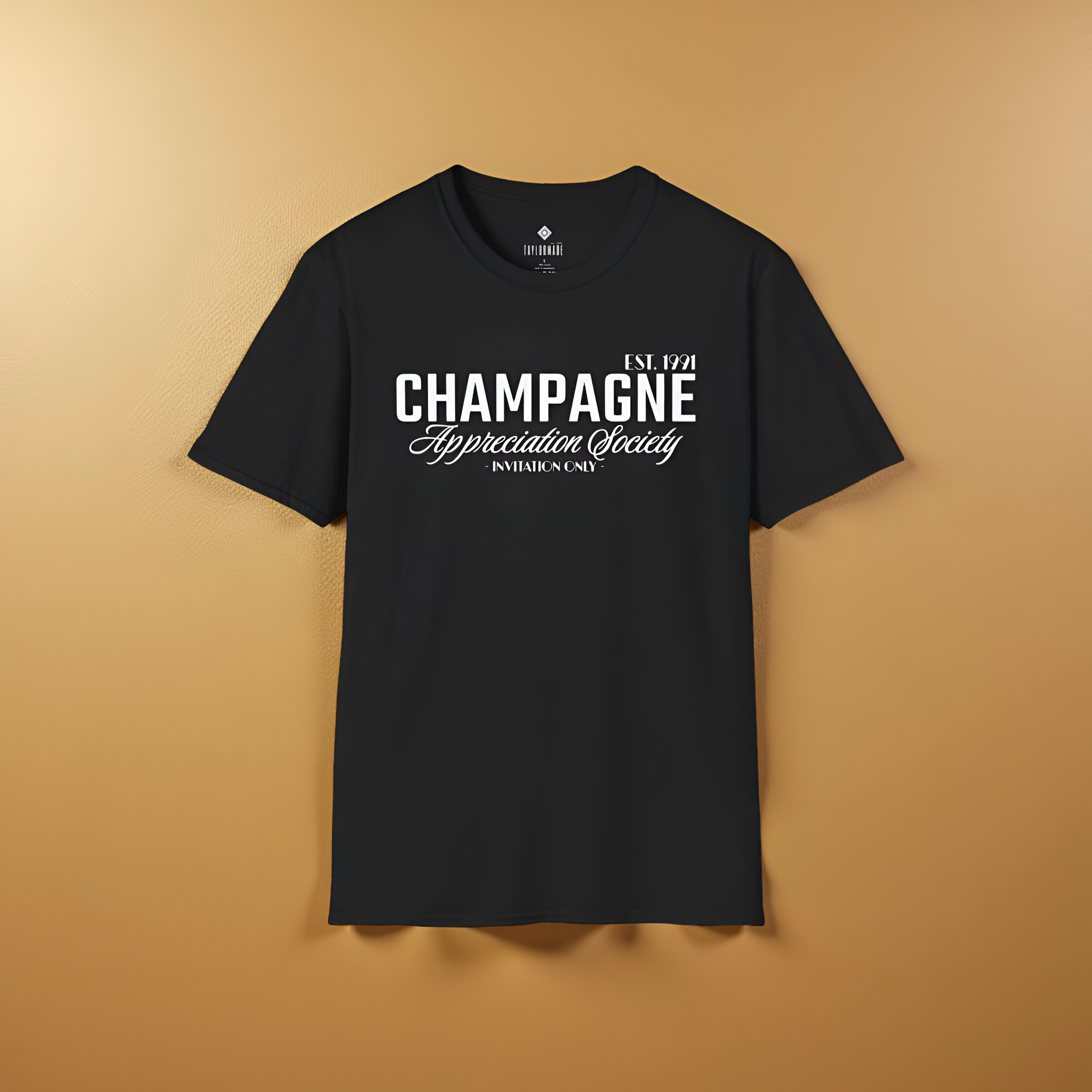 Champagne Appreciation Society T-Shirt - Unisex Soft Style